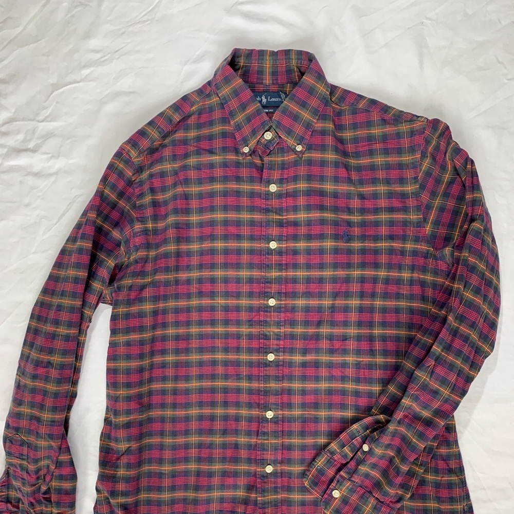 Ralph Lauren Polo size L plaid shirt